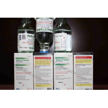 Infusão de Paracetamol 1g / 100ml, Infusão de Paracetamol 500mg / 50ml, Infusão de Paracetamol em Frasco de Vidro, Paracetamol em Saco de Plástico